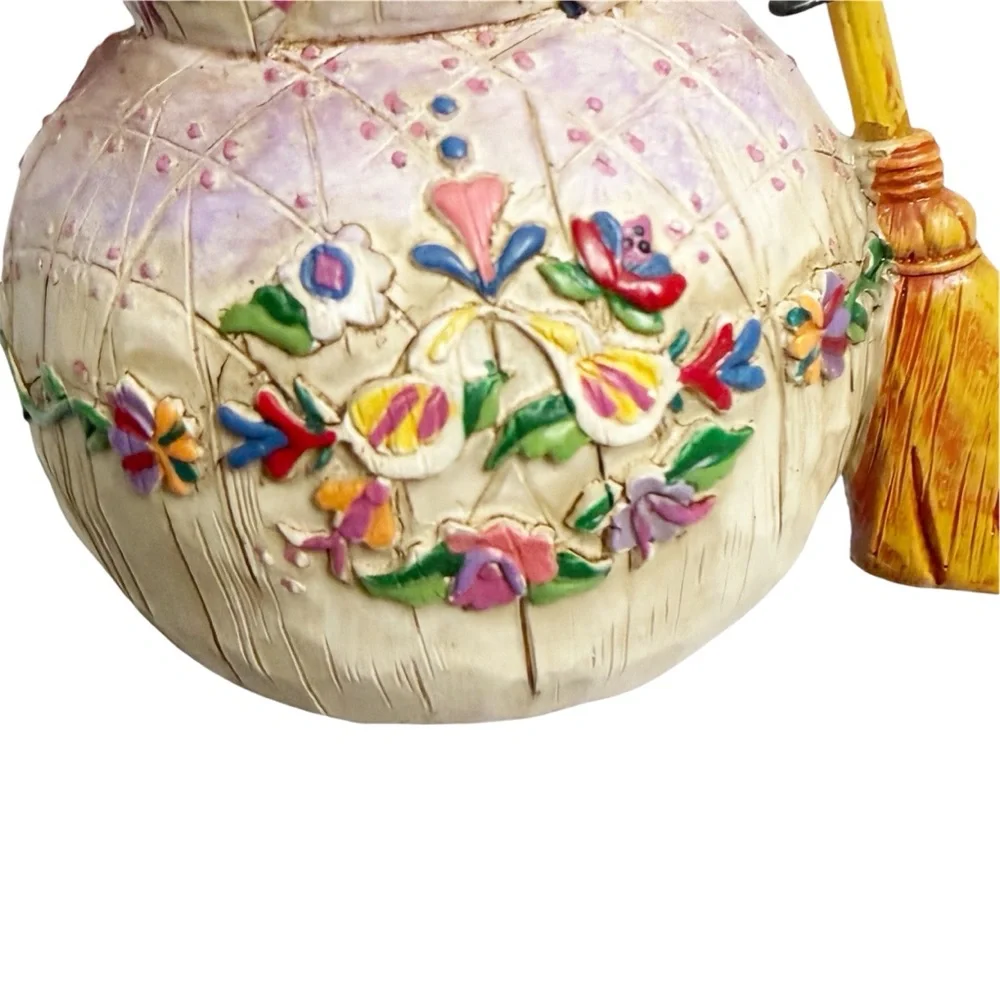 Jim Shore | Vintage Winter's Warmth Snowman Ornament